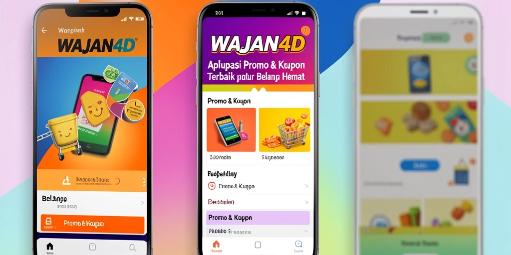 Tampilan antarmuka WAJAN4D yang menarik dan fungsional.